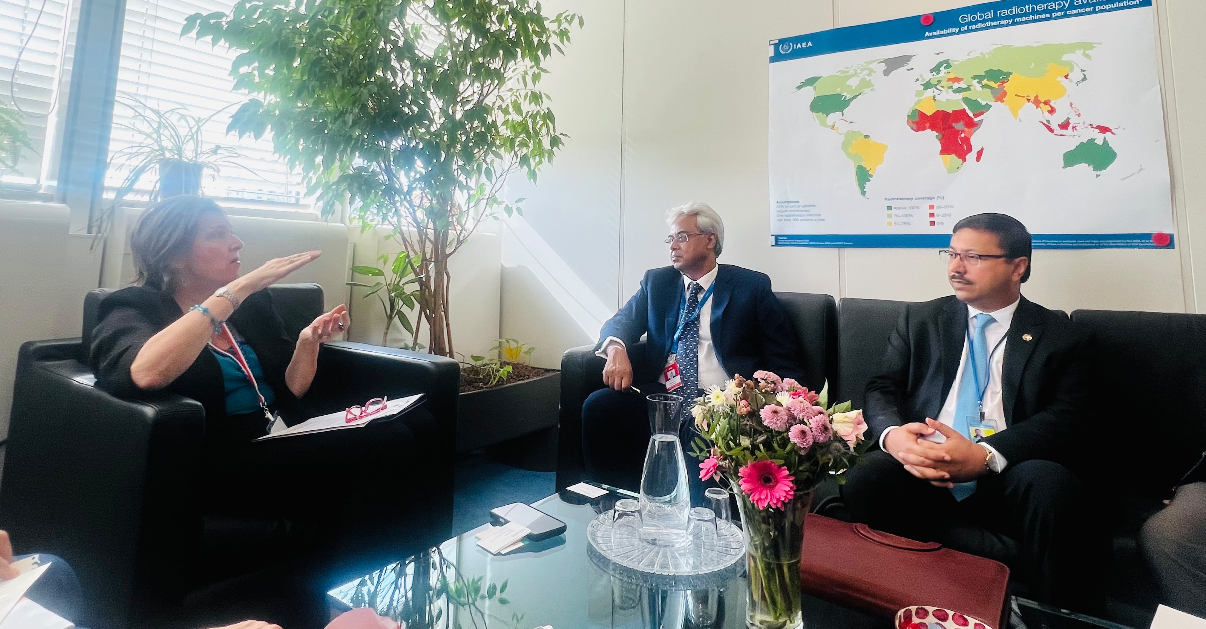 বাংলাদেশে ক্যান্সার চিকিৎসায় আইএইএর সহযোগিতা বাড়ানোর আহ্বান