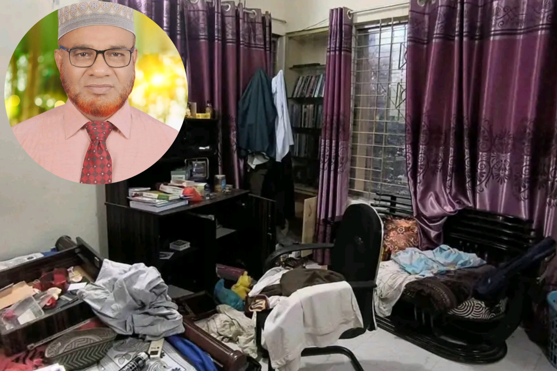 ঈশ্বরদী সরকারি কলেজের সাবেক অধ্যক্ষের বাড়িতে দুর্ধর্ষ চুরি
