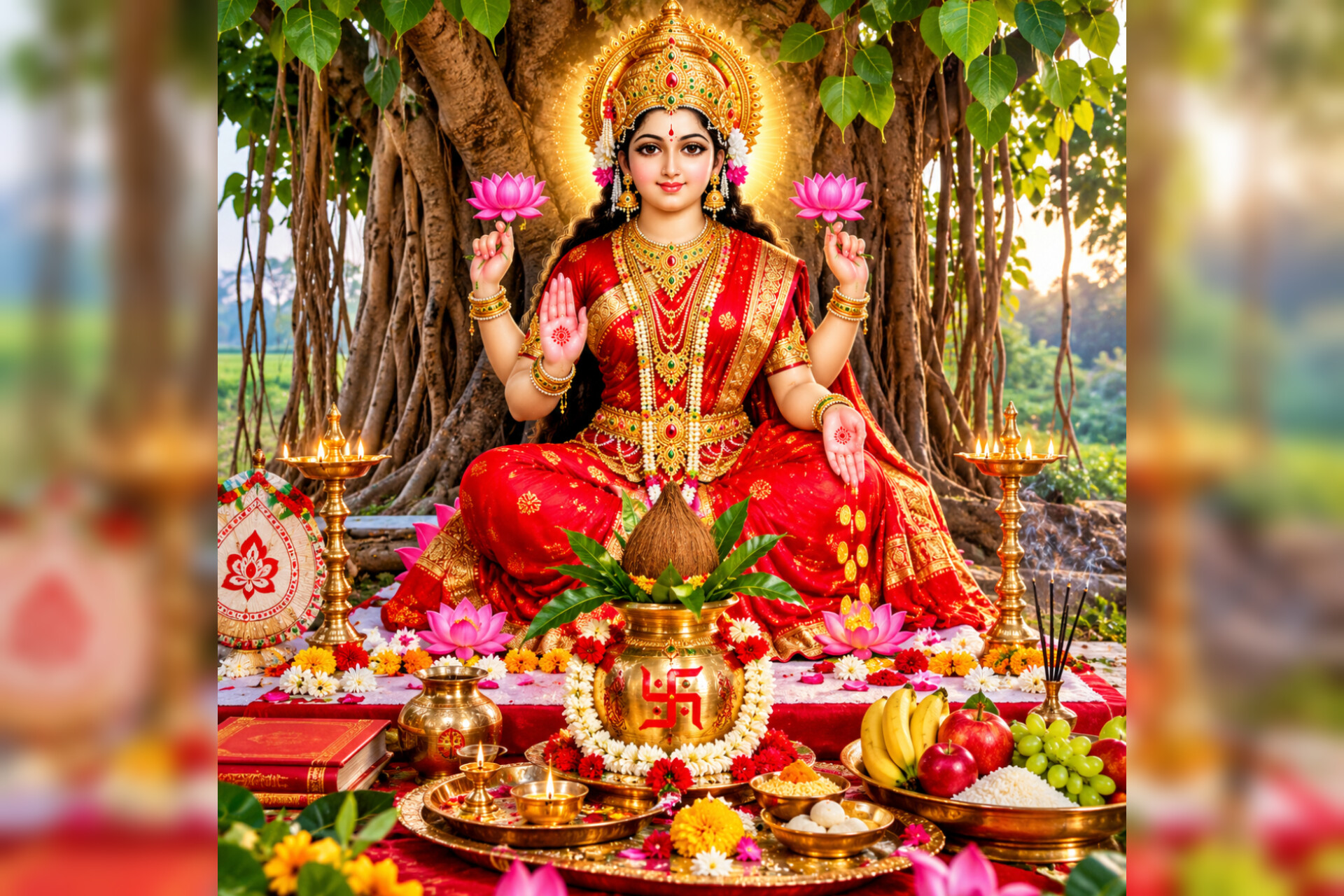 আজ কোজাগরী লক্ষ্মীপূজা